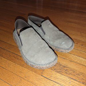 Birkenstock Callan Suede Leather Gray Taupe